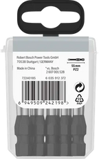 Bosch PRO PZ2 Impact Bit – 55 mm (15-delig)