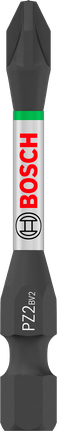 Bosch PRO PZ2 Impact Bit – 55 mm (15-delig)