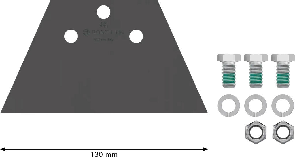 PRO SDS Plus Vloerschraper Vervangingsset