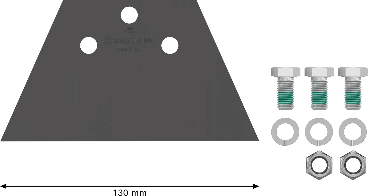 PRO SDS Plus Vloerschraper Vervangingsset