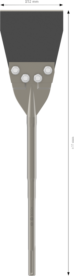 PRO SDS Max Floor Scraper Vloerschraper