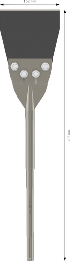 PRO SDS Max Floor Scraper Vloerschraper