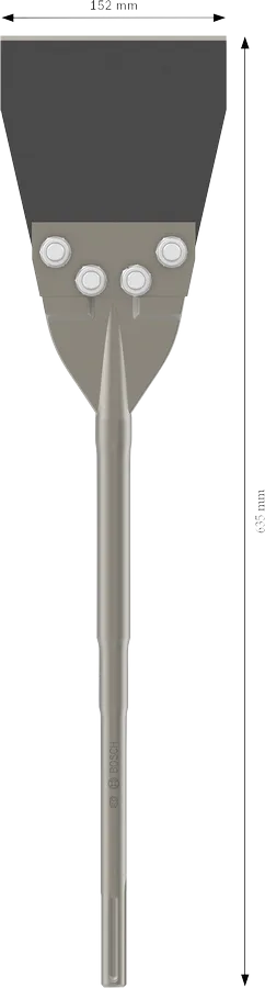 PRO SDS Max Floor Scraper Vloerschraper