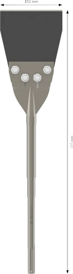 PRO SDS Max Floor Scraper Vloerschraper