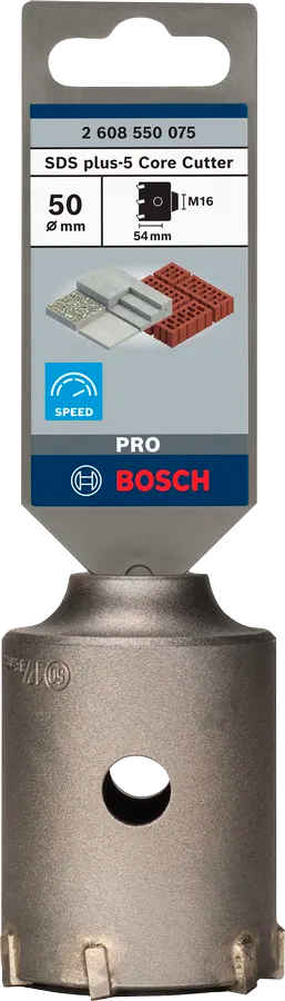 PRO SDS plus-5 Core Cutter 50 x 50 x 72 mm