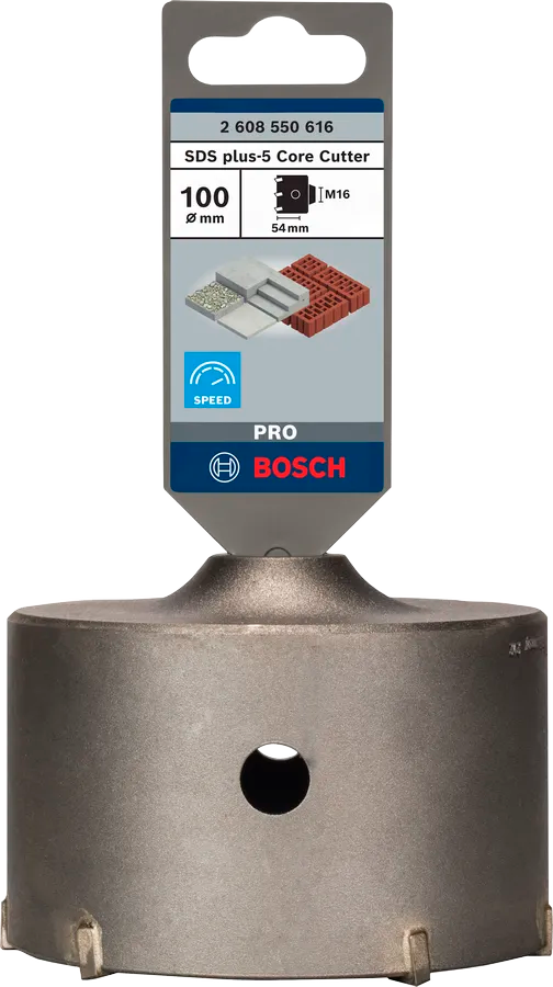 PRO SDS plus-5 Core Cutter 100 x 50 x 72 mm