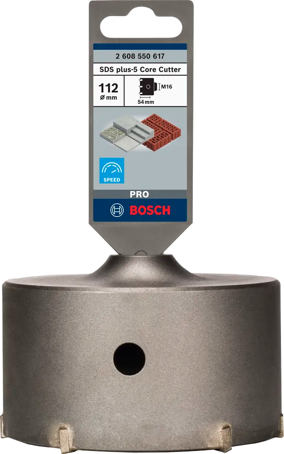 PRO SDS plus-5 Core Cutter 112 x 50 x 72 mm