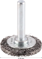 PRO Metal Clean Schijfborstel Rechte Schacht 30 x 0,2 mm