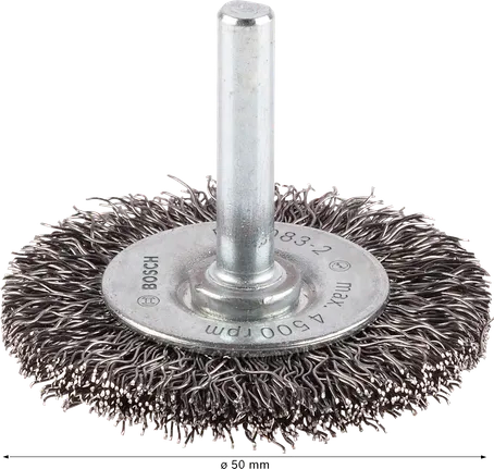 PRO Metal Clean Schijfborstel Rechte Schacht 50 x 0,3 mm