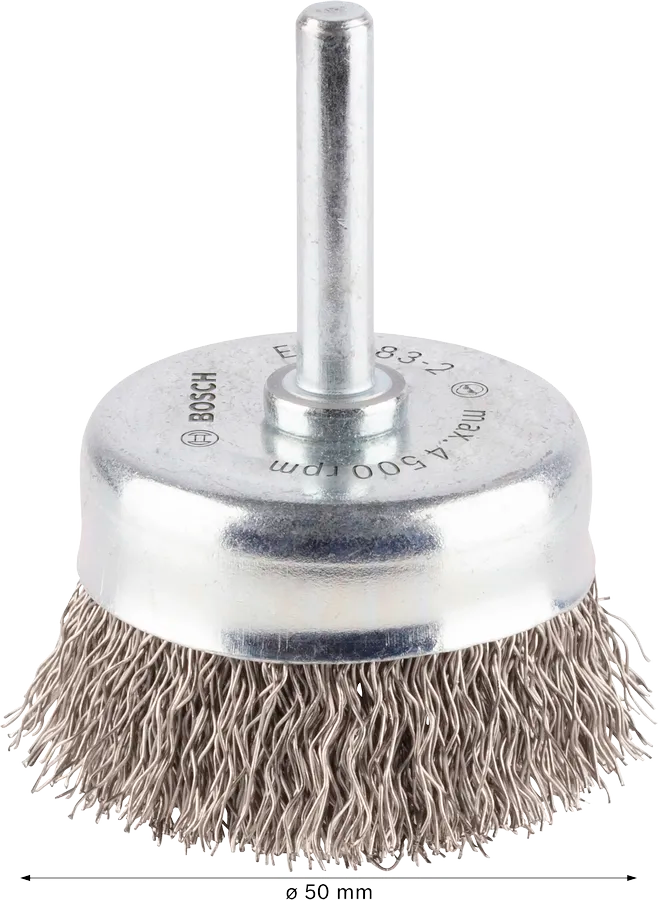 Bosch PRO RVS Reinigingskomborstel, rechte schacht&nbsp;