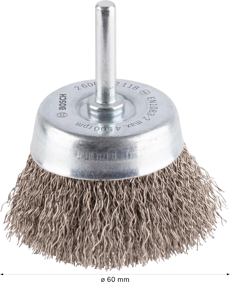 Bosch PRO RVS Reinigingskomborstel, rechte schacht&nbsp;