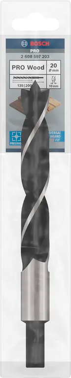 Bosch PRO Wood Boor 20 x 140 x 200 mm
