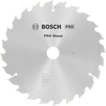Bosch PRO Wood cirkelzaagblad, 254 x 2 x 30 mm, T24