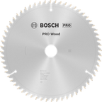 Bosch PRO Wood cirkelzaagblad, 254 x 2/1,4 x 30 mm, T60