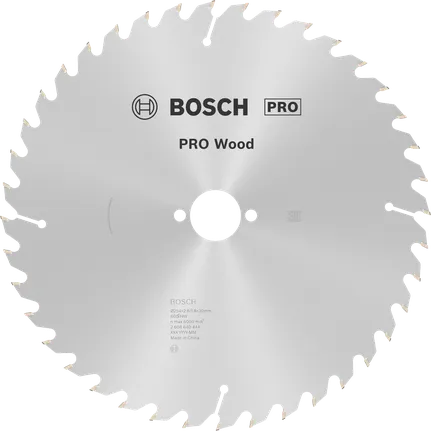 Bosch PRO Wood Cirkelzaagblad – 254 x 2,8 x 30 mm, T60