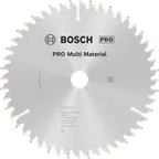Bosch PRO Multi Material cirkelzaagblad, 184 x 2,4 x 30 mm