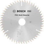 Bosch PRO Multi Material cirkelzaagblad, 190 x 2,4 x 30 mm