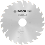 PRO Wood cirkelzaagblad, 165 x 2,6 x 30 mm, T24