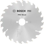 PRO Wood cirkelzaagblad, 190 x 2,6 x 30 mm, T24