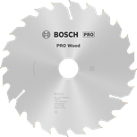 Bosch PRO Wood cirkelzaagblad, 210 x 2,8 x 30 mm, T24