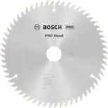 Bosch PRO Wood cirkelzaagblad, 216 x 2,8 x 30 mm, T60