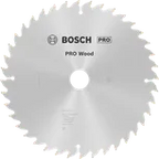 Bosch PRO Wood cirkelzaagblad, 250 x 3,2 x 30 mm, T40