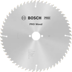 Bosch PRO Wood Cirkelzaagblad – 250 x 3,2 x 30 mm, T60