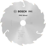 Bosch PRO Wood cirkelzaagblad, 160 x 2,2 x 20 mm, T12