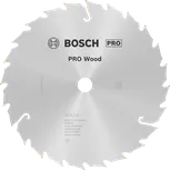 Bosch PRO Wood cirkelzaagblad, 184 x 2,2 x 16 mm, T24