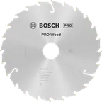 Bosch PRO Wood cirkelzaagblad, 190 x 2,4 x 30 mm, T24