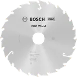 Bosch PRO Wood cirkelzaagblad, 190 x 2,4 x 30 mm, T24