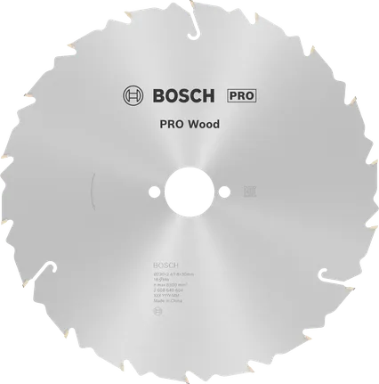 Bosch PRO Wood cirkelzaagblad, 230 x 2,4 x 30 mm, T18