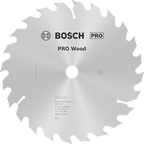 Bosch PRO Wood cirkelzaagblad, 184 x 2,6 x 16 mm, T24