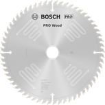 &nbsp;Bosch PRO Wood cirkelzaagblad, 254 x 3,2 x 30 mm, T60