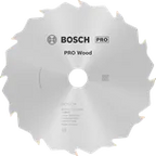 Bosch PRO Wood cirkelzaagblad, 165 x 1,7 x 20 mm