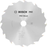 Bosch PRO Wood cirkelzaagblad, 165 x 1,7 x 20 mm