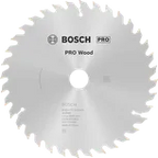 Bosch PRO Wood cirkelzaagblad, 165 x 1,7 x 20 mm