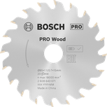 Bosch PRO Wood cirkelzaagblad, 85 x 1,1 x 15 mm