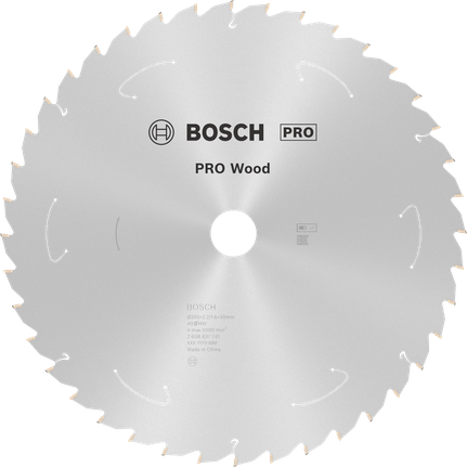 PRO Wood Cordless Cirkelzaagblad 305 x 2,2 x 30 mm T40