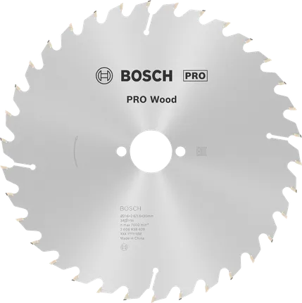 Bosch PRO Wood Cirkelzaagblad 216 x 2,6 x 30 mm, T34