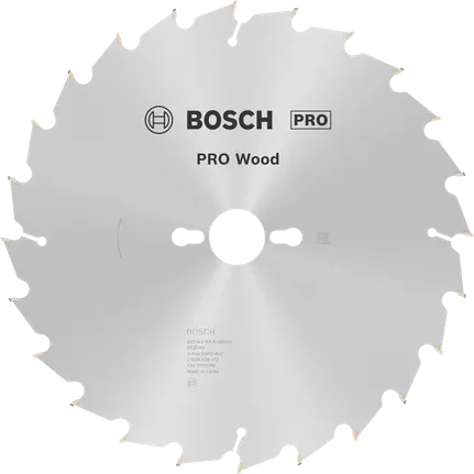 Bosch PRO Wood Cirkelzaagblad 254 x 2,8 x 30 mm, T24