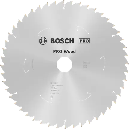 PRO Wood Cordless Cirkelzaagblad 254 x 2,2 x 30 mm T48