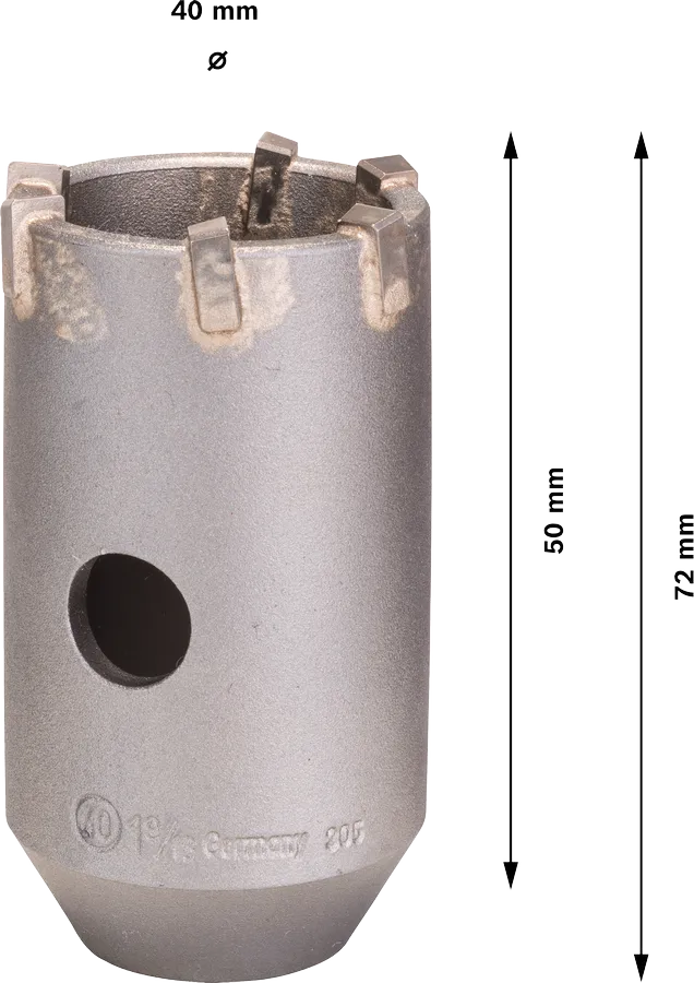 PRO SDS plus-5 Core Cutter 40 x 50 x 72 mm