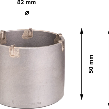 PRO SDS plus-5 Core Cutter 82 x 50 x 72 mm