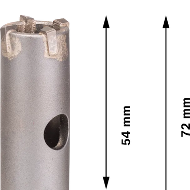 PRO SDS plus-5 Core Cutter 25 x 50 x 72 mm