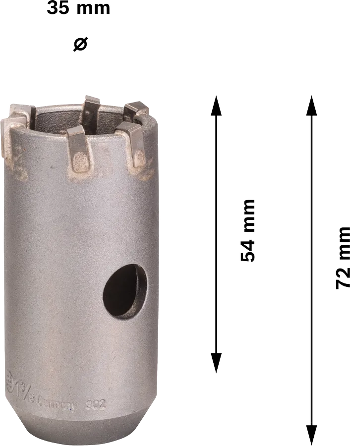 PRO SDS plus-5 Core Cutter 35 x 50 x 72 mm