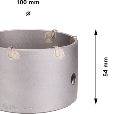 PRO SDS plus-5 Core Cutter 100 x 50 x 72 mm