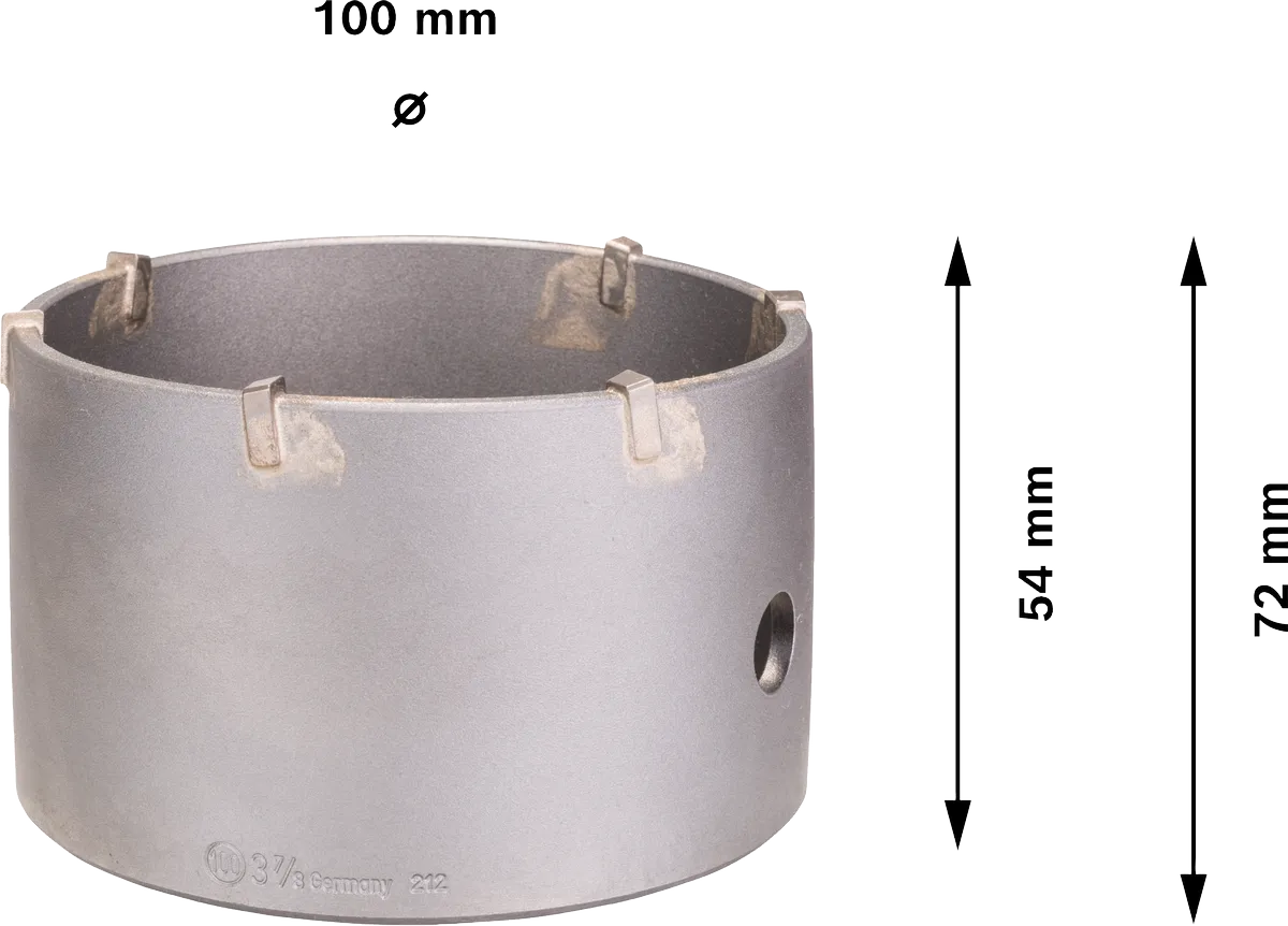 PRO SDS plus-5 Core Cutter 100 x 50 x 72 mm