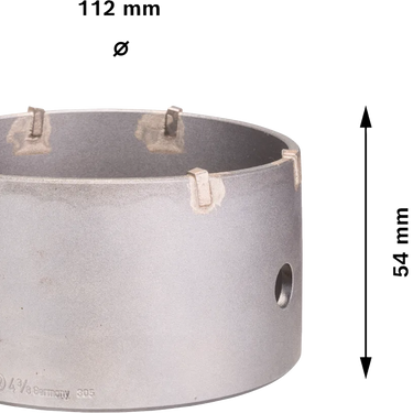 PRO SDS plus-5 Core Cutter 112 x 50 x 72 mm