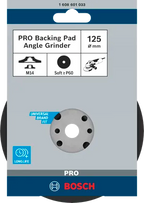 PRO Steunpad Zacht 125 mm M14